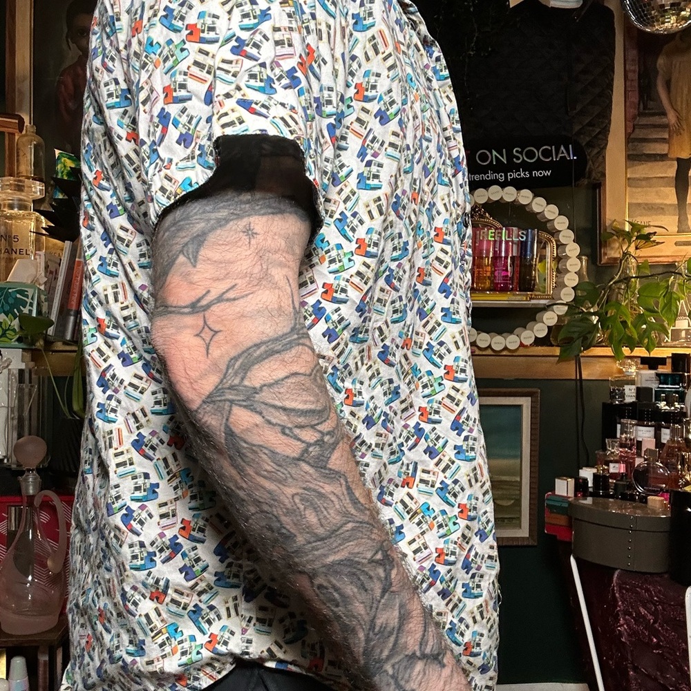 Robert Graham Multicolor Patterned Button Down Sh… - image 2